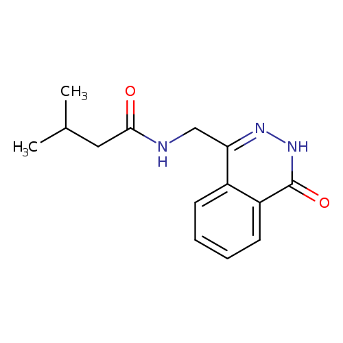 3-methyl-N-[(4-oxo-3,4-dihydrophthalazin-1-yl)methyl]butanamide