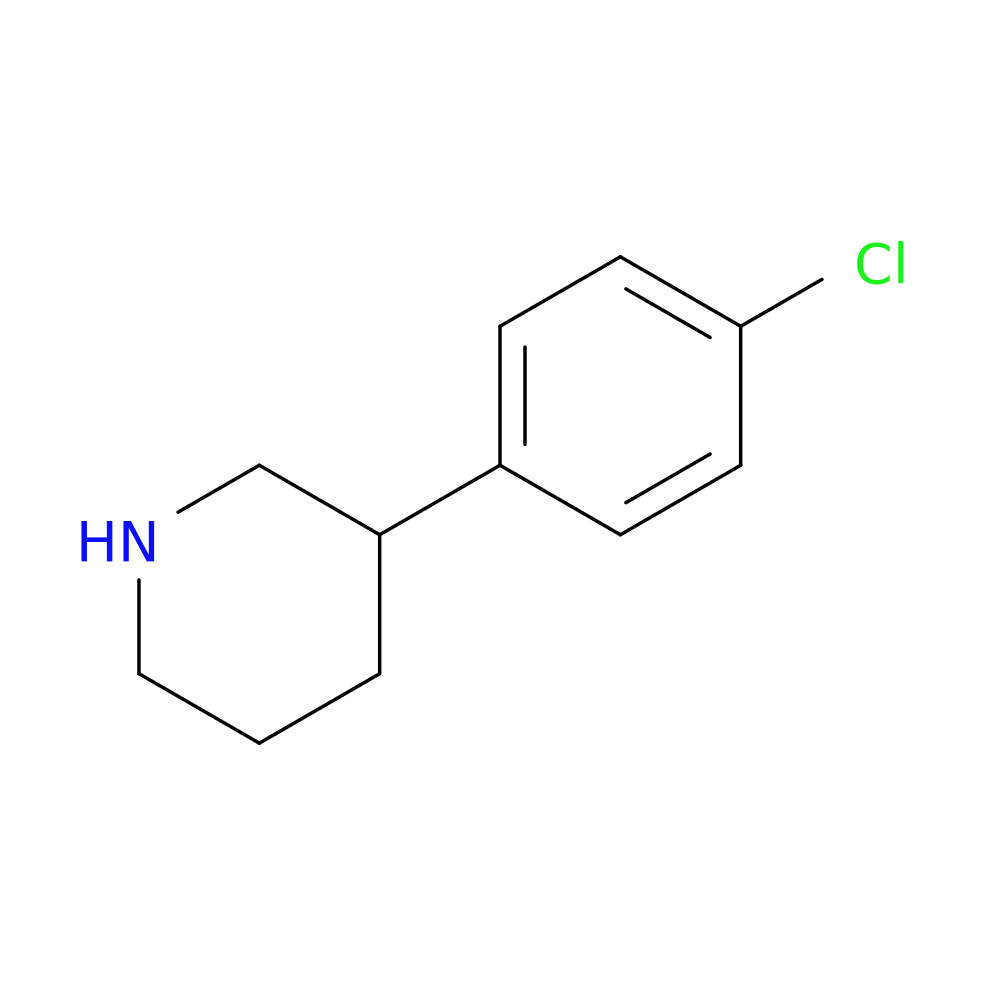 3-(4-Chlorophenyl)piperidine