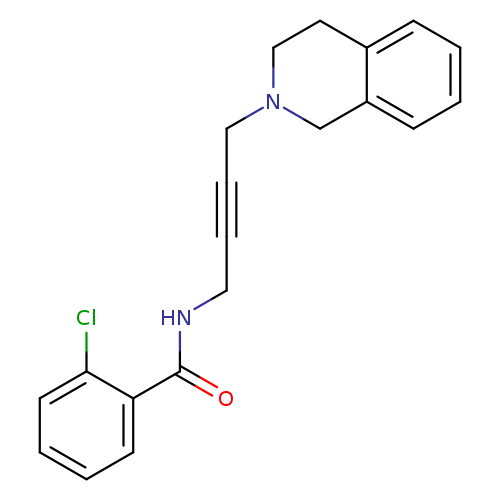 2-chloro-N-[4-(1,2,3,4-tetrahydroisoquinolin-2-yl)but-2-yn-1-yl]benzamide