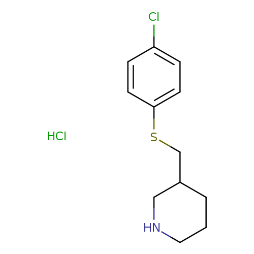 3-(4-Chloro-phenylsulfanylMethyl)-piperidine
hydrochloride