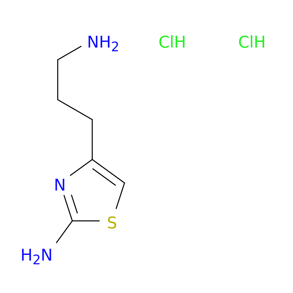 4-(3-Aminopropyl)-1,3-thiazol-2-amine dihydrochloride