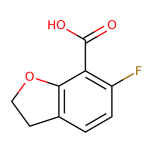 6-fluoro-2,3-dihydro-1-benzofuran-7-carboxylic acid