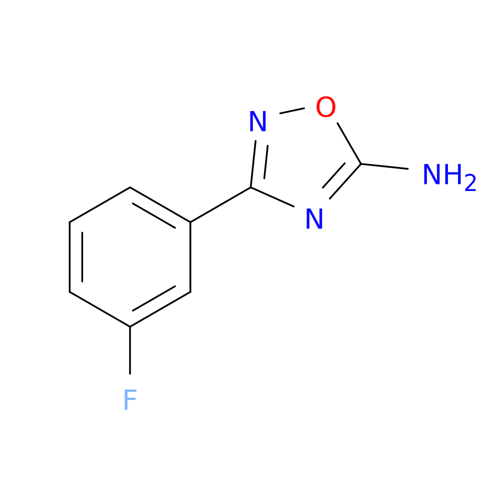 3-(3-Fluorophenyl)-1,2,4-oxadiazol-5-amine