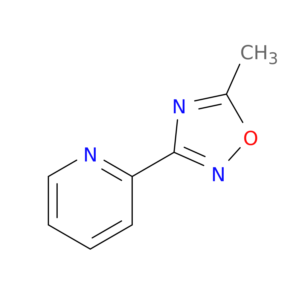5-Methyl-3-(pyridin-2-yl)-1,2,4-oxadiazole