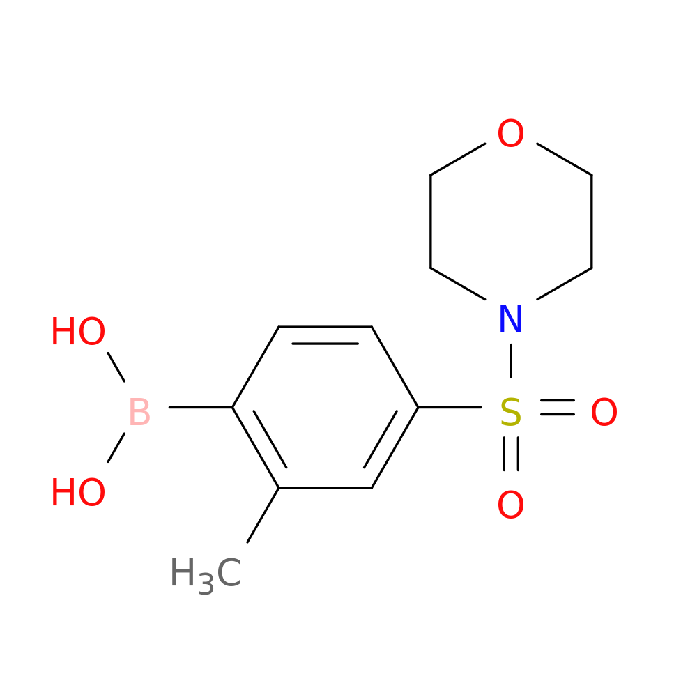 (2-METHYL-4-(MORPHOLINOSULFONYL)PHENYL)BORONIC ACID