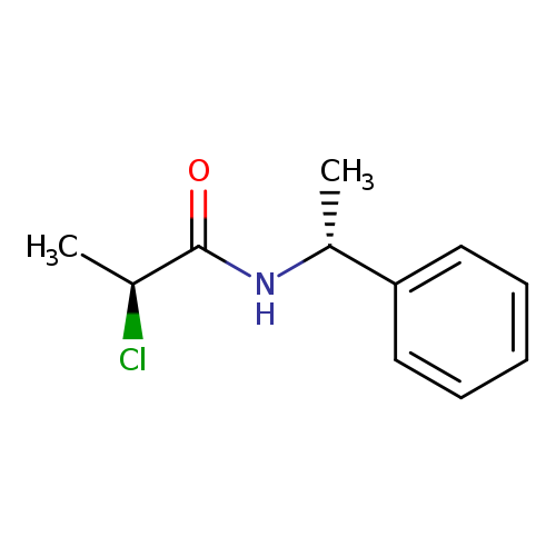 (2S)-2-chloro-N-[(1R)-1-phenylethyl]propanamide