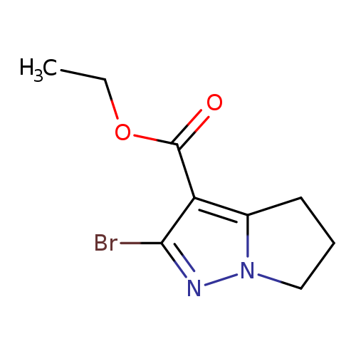 ethyl 2-bromo-4H,5H,6H-pyrrolo[1,2-b]pyrazole-3-carboxylate