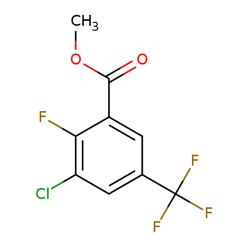 methyl 3-chloro-2-fluoro-5-(trifluoromethyl)benzoate