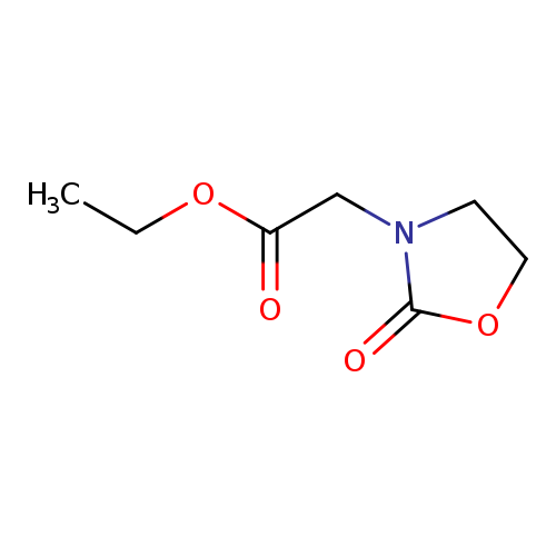 3-Oxazolidineacetic acid, 2-oxo-, ethyl ester