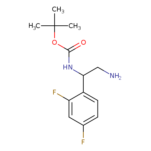 tert-butyl N-[2-amino-1-(2,4-difluorophenyl)ethyl]carbamate