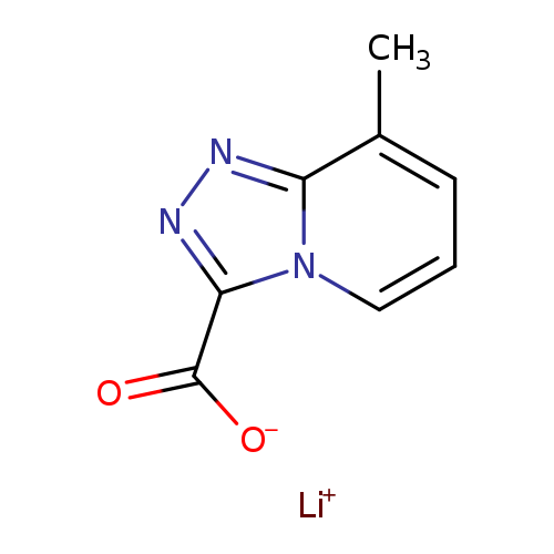 lithium(1+)ion8-methyl-[1,2,4]triazolo[4,3-a]pyridine-3-carboxylate