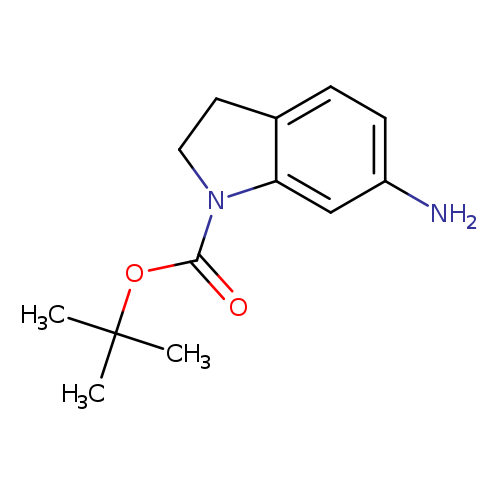 1H-Indole-1-carboxylic acid, 6-amino-2,3-dihydro-, 1,1-dimethylethyl ester