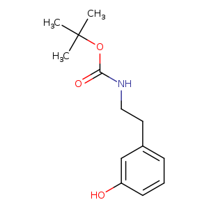 Carbamic acid, N-[2-(3-hydroxyphenyl)ethyl]-, 1,1-dimethylethyl ester