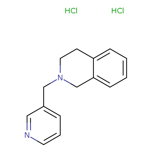 2-[(pyridin-3-yl)methyl]-1,2,3,4-tetrahydroisoquinoline dihydrochloride