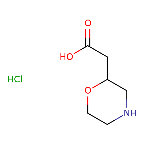 2-Morpholineacetic acid HCl