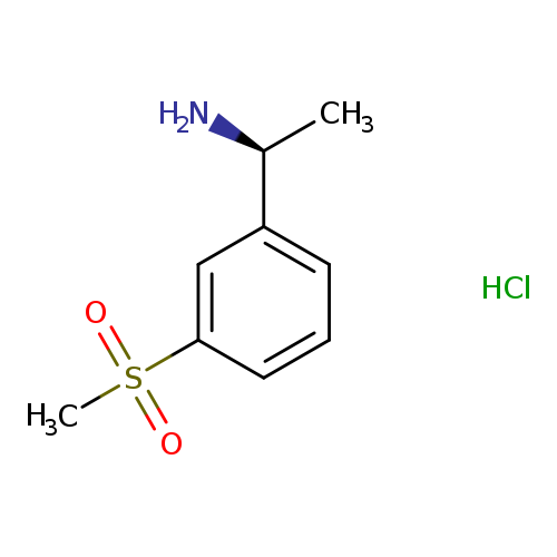 (S)-1-(3-(Methylsulfonyl)phenyl)ethan-1-aminehydrochloride