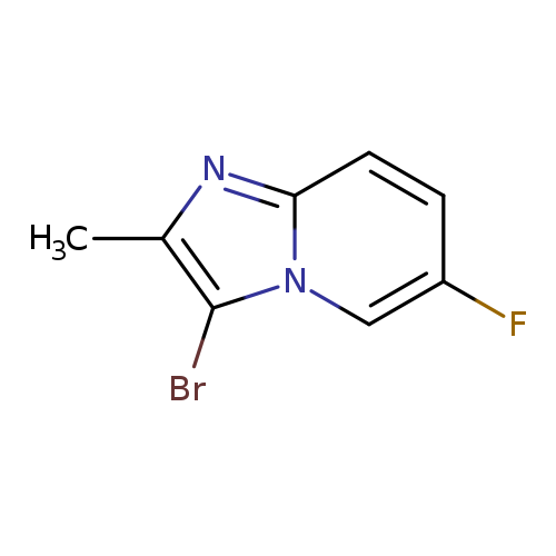 3-bromo-6-fluoro-2-methylimidazo[1,2-a]pyridine