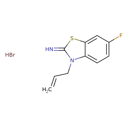 3-Allyl-6-fluorobenzo[d]thiazol-2(3h)-imine hydrobromide
