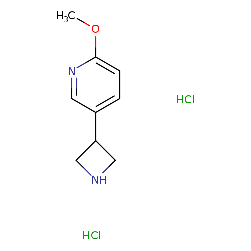 5-(azetidin-3-yl)-2-methoxypyridinedihydrochloride