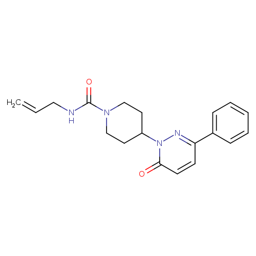 4-(6-oxo-3-phenyl-1,6-dihydropyridazin-1-yl)-N-(prop-2-en-1-yl)piperidine-1-carboxamide