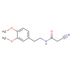 2-Cyano-n-[2-(3,4-dimethoxyphenyl)ethyl]acetamide