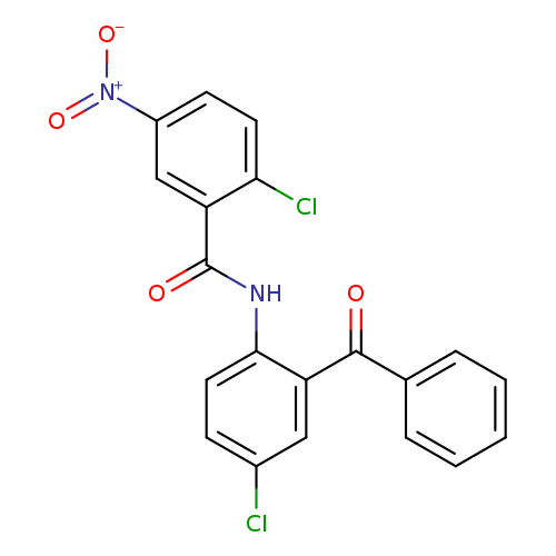 N-(2-benzoyl-4-chlorophenyl)-2-chloro-5-nitrobenzamide