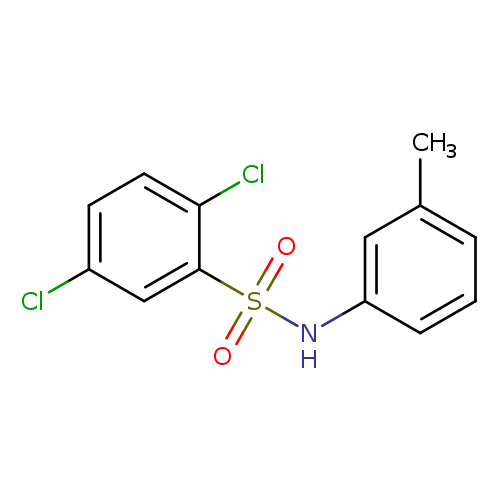 2,5-dichloro-N-(3-methylphenyl)benzenesulfonamide