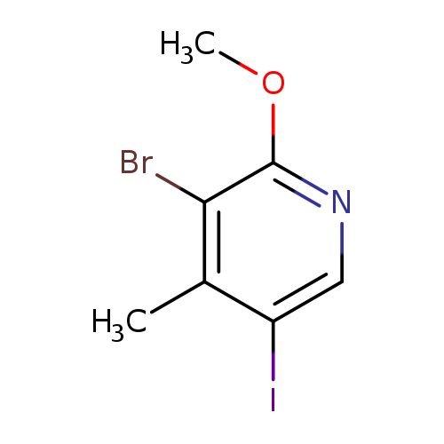 3-bromo-5-iodo-2-methoxy-4-methylpyridine