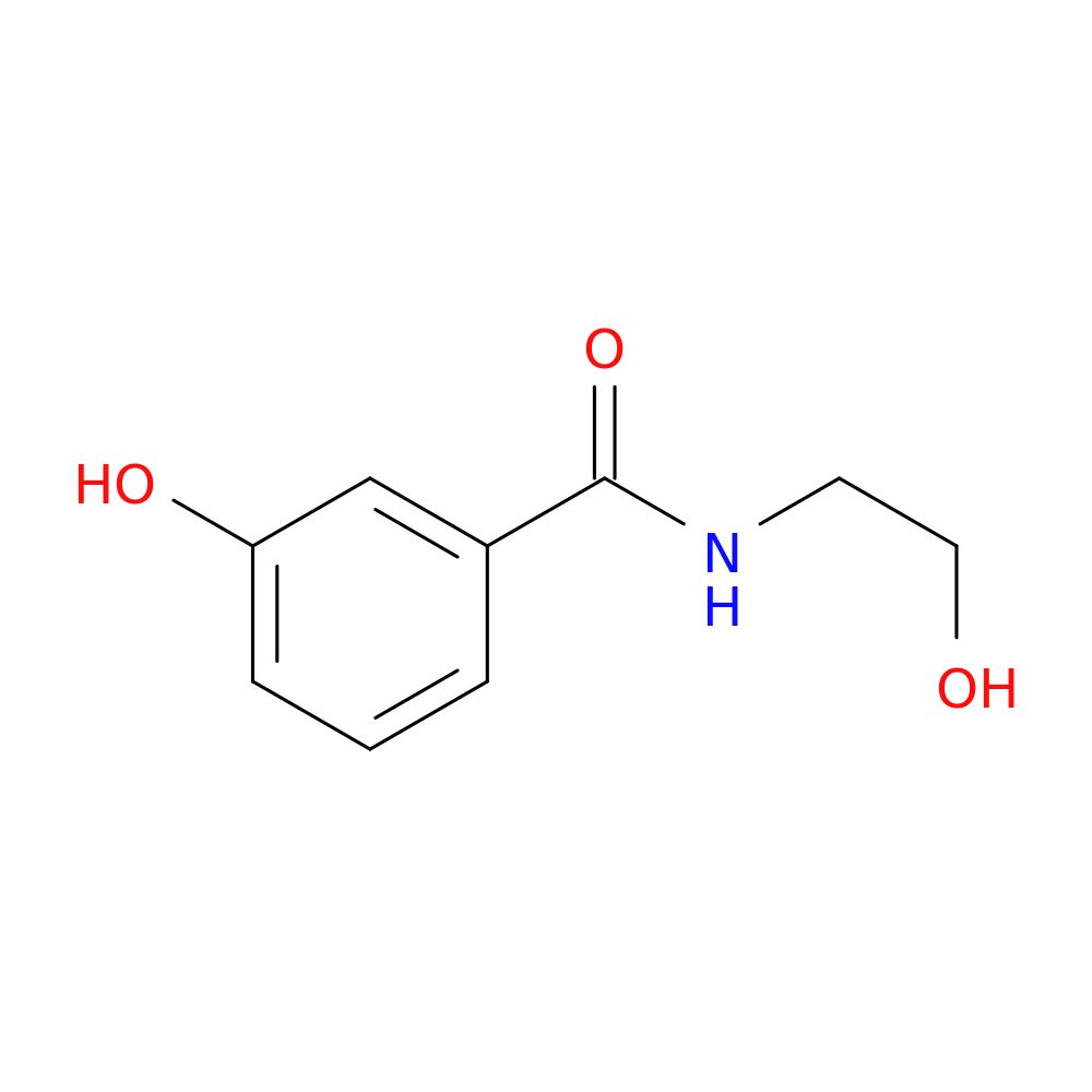 3-hydroxy-N-(2-hydroxyethyl)benzamide