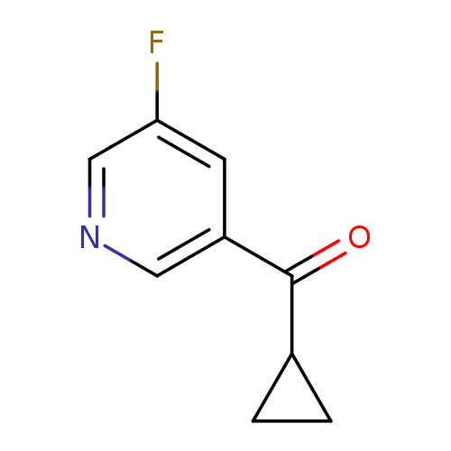 3-cyclopropanecarbonyl-5-fluoropyridine