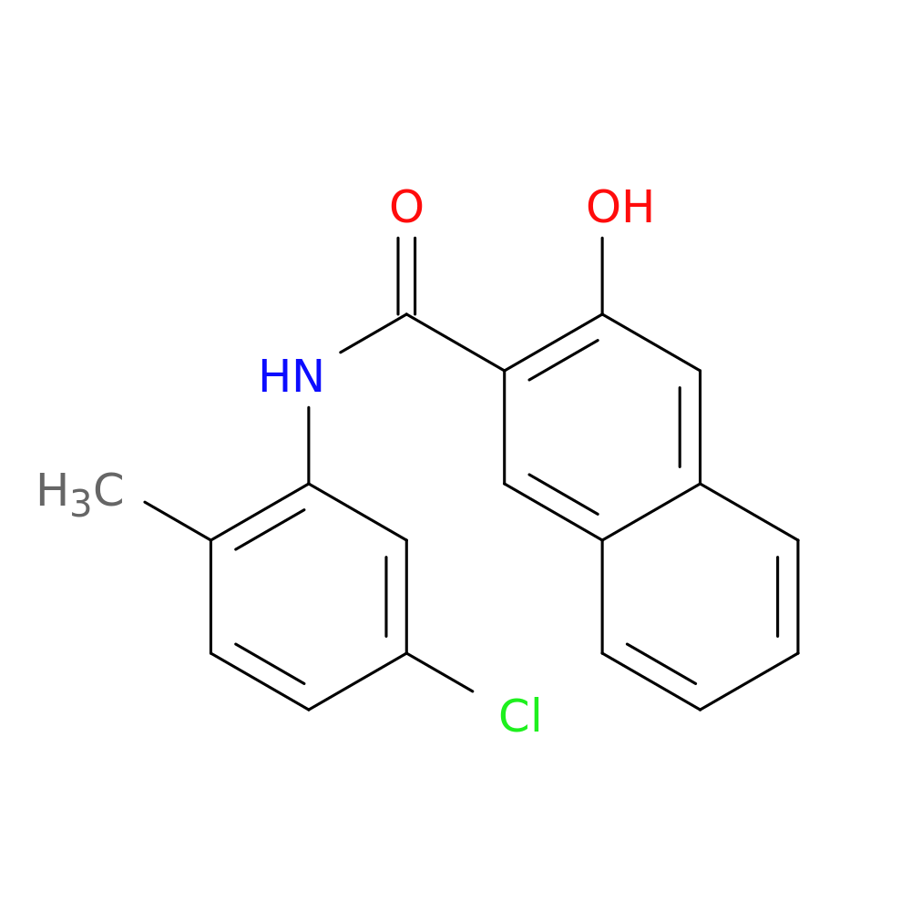 5'-Chloro-3-hydroxy-2'-methyl-2-naphthanilide