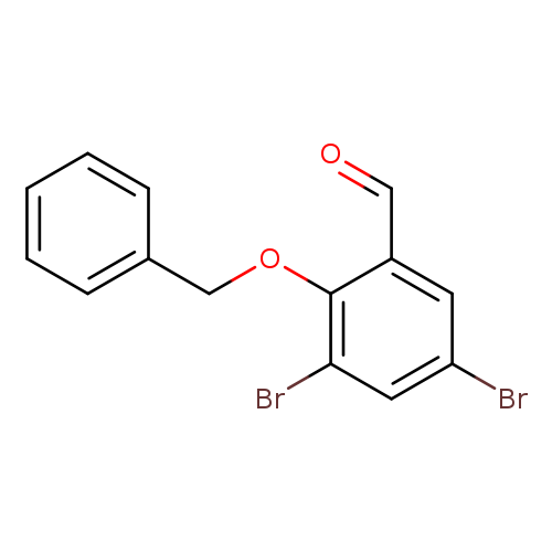 2-(BENZYLOXY)-3,5-DIBROMOBENZALDEHYDE