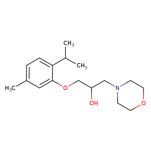 1-(2-isopropyl-5-methylphenoxy)-3-morpholin-4-ylpropan-2-ol