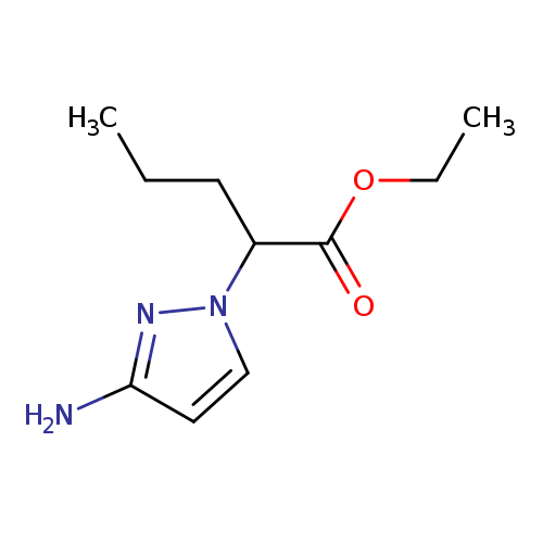 ethyl 2-(3-amino-1H-pyrazol-1-yl)pentanoate