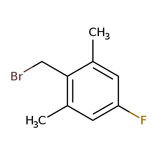 Benzene, 2-(bromomethyl)-5-fluoro-1,3-dimethyl-