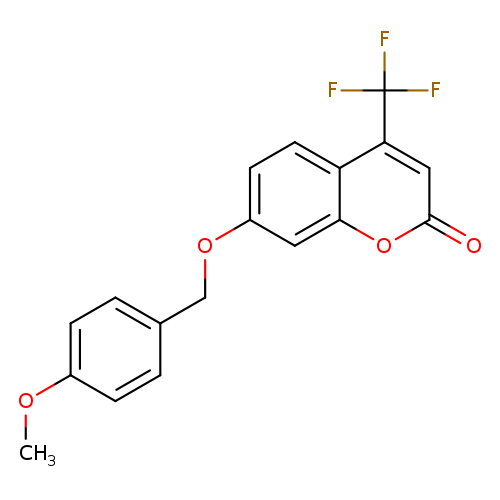 7-[(4-methoxyphenyl)methoxy]-4-(trifluoromethyl)-2H-chromen-2-one