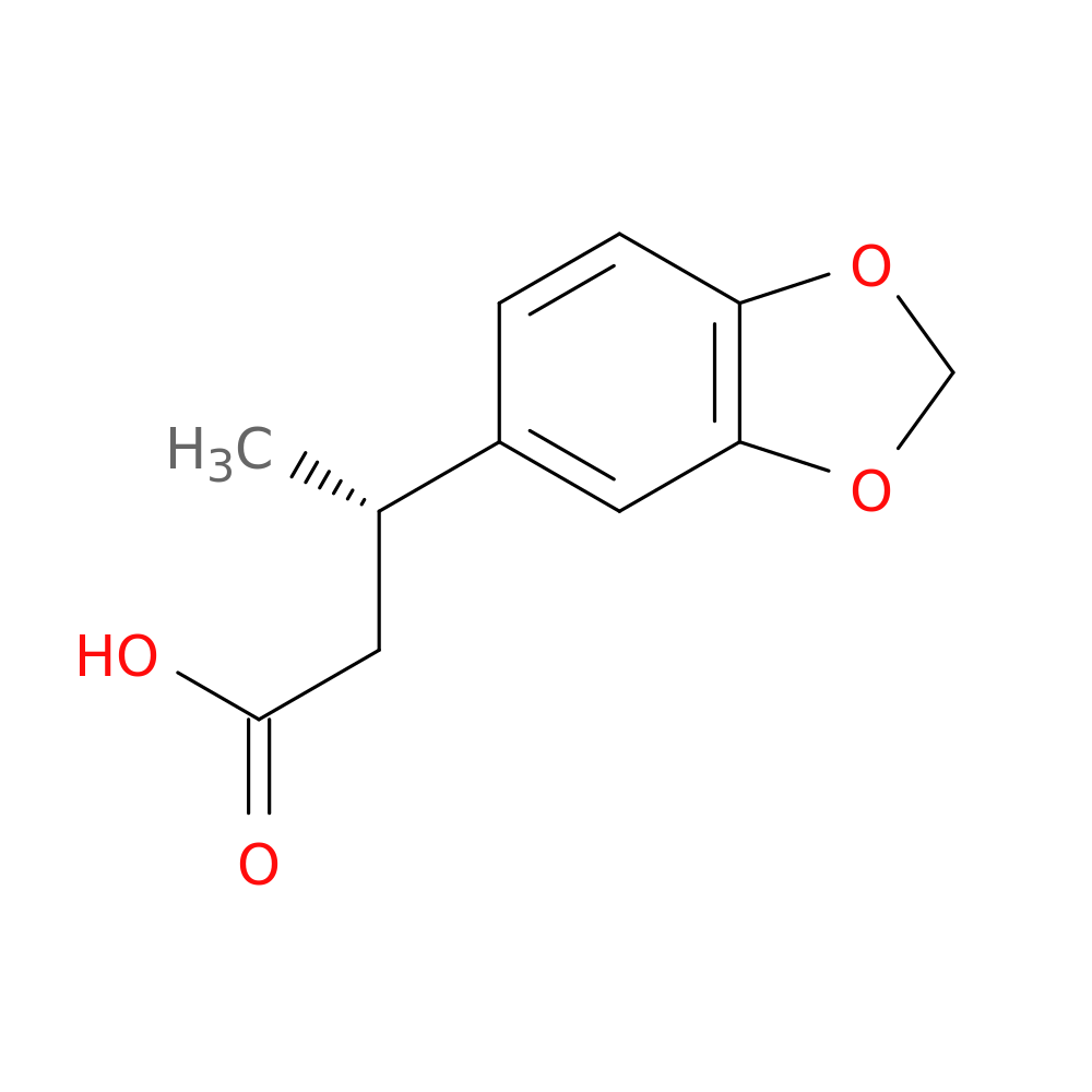 (3S)-3-(1,3-dioxaindan-5-yl)butanoic acid