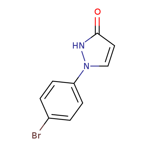 3H-Pyrazol-3-one, 1-(4-bromophenyl)-1,2-dihydro-
