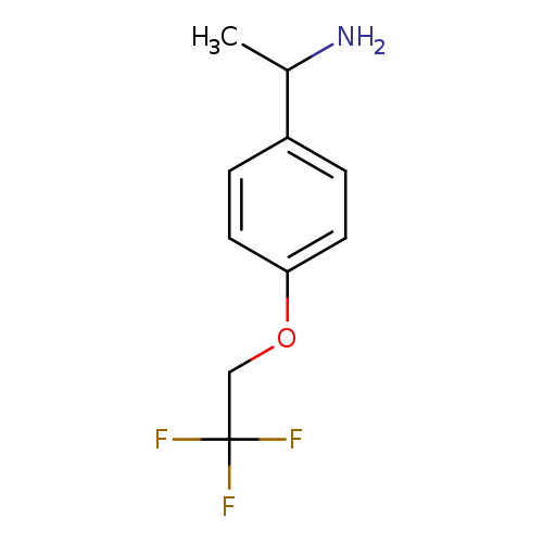 1-[4-(2,2,2-trifluoroethoxy)phenyl]ethan-1-amine