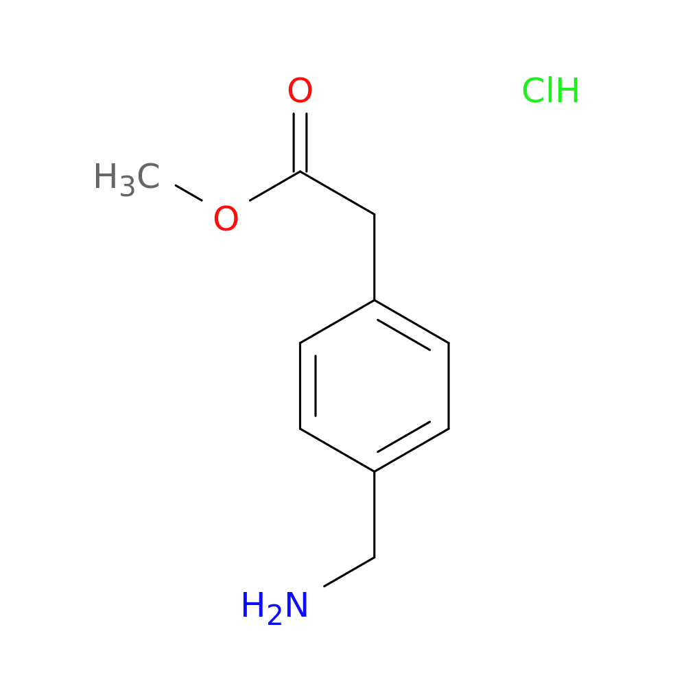 Methyl 2-(4-(aminomethyl);phenyl);acetate hydrochloride