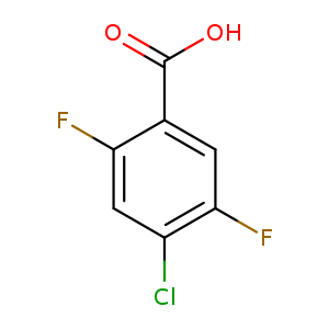 Benzoic acid, 4-chloro-2,5-difluoro-