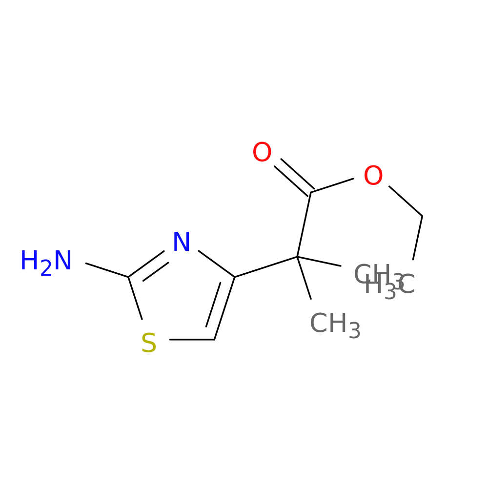 ethyl 2-(2-amino-1,3-thiazol-4-yl)-2-methylpropanoate