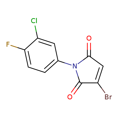 3-Bromo-1-(3-chloro-4-fluorophenyl)-1h-pyrrole-2,5-dione