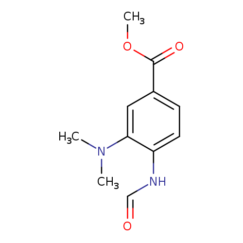 Methyl 3-(dimethylamino)-4-formamidobenzoate