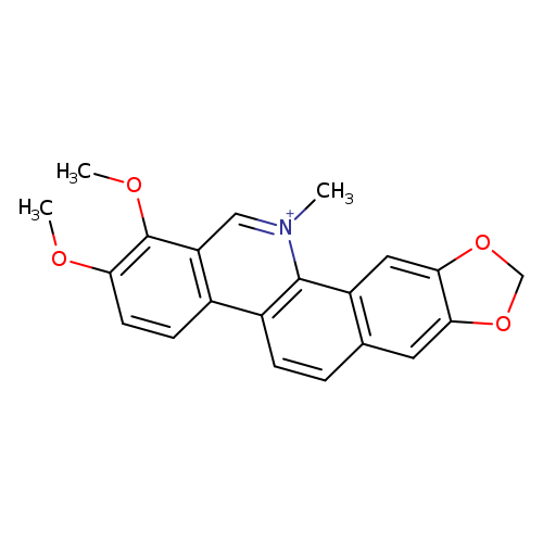 [1,3]Benzodioxolo[5,6-c]phenanthridinium, 1,2-dimethoxy-12-methyl-