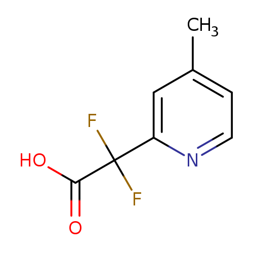 2,2-DIFLUORO-2-(4-METHYLPYRIDIN-2-YL)ACETIC ACID