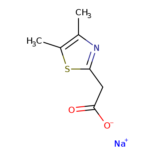 sodium 2-(dimethyl-1,3-thiazol-2-yl)acetate