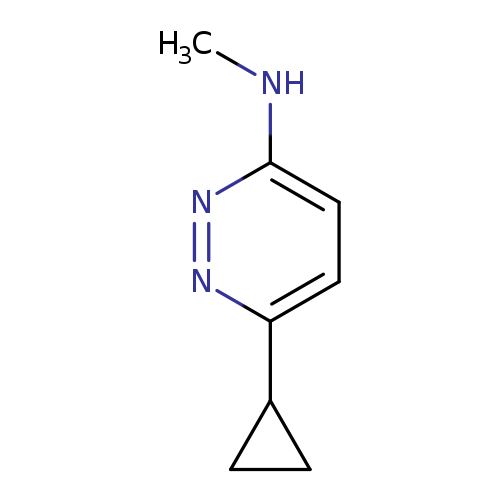 6-cyclopropyl-N-methylpyridazin-3-amine