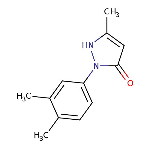 3H-Pyrazol-3-one, 2-(3,4-dimethylphenyl)-1,2-dihydro-5-methyl-