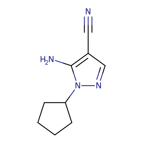 5-Amino-1-cyclopentyl-1H-pyrazole-4-carbonitrile